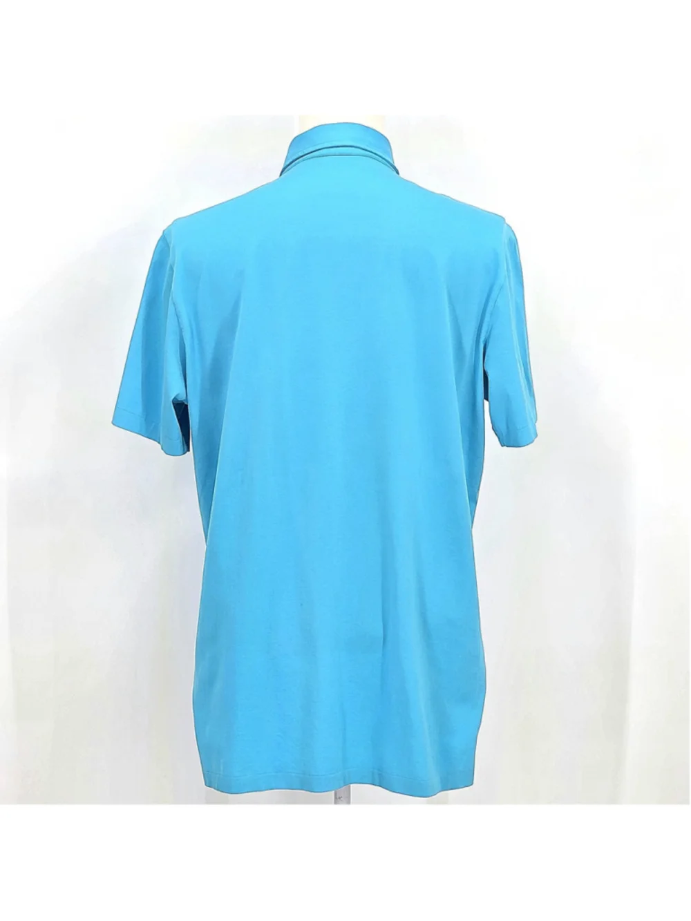 Quiet Luxury Polo Ralph Lauren Golf Polo Men M Blue Pima Cotton Vintage Lisle
